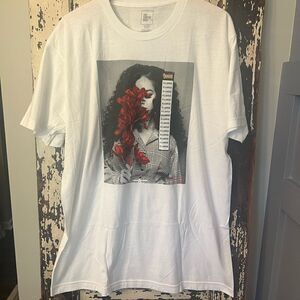 Spencer’s H.E.R. White unisex T-shirt. Size XL.